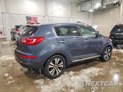 Trzecie zdjęcie samochodu z tyłu: 2012 KIA SPORTAGE EX VIN:KNDPC3A21C7348571 - miniatura
