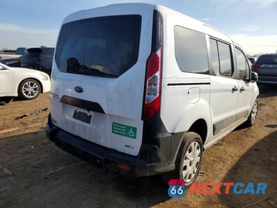Trzecie zdjęcie samochodu z tyłu: 2022 FORD TRANSIT CONNECT XL VIN:NM0GE9E24N1515855 - miniatura