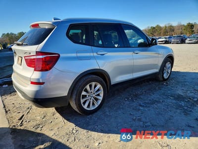 Trzecie zdjęcie samochodu z tyłu: 2017 BMW X3 XDRIVE28I VIN:5UXWX9C53H0T04676 - miniatura