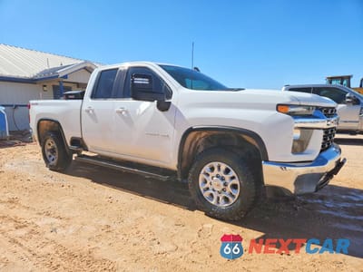 Czwarte zdjęcie samochodu z boku: 2022 CHEVROLET SILVERADO K2500 HEAVY DUTY LT VIN:1GC5YNE77NF325153 - miniatura