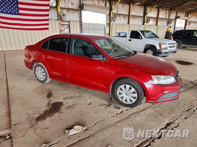 Czwarte zdjęcie samochodu z boku: 2016 VOLKSWAGEN JETTA S VIN:3VW267AJ3GM270111 - miniatura