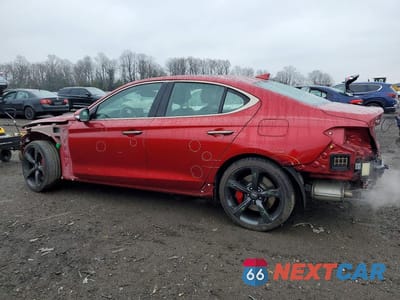 Drugie zdjęcie samochodu z przodu: 2019 GENESIS G70 3.3T DYNAMIC EDITION VIN:KMTG34LE9KU021527 - miniatura