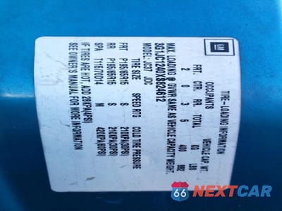 Zdjęcie 12 z 12 samochodu: 1999 CHEVROLET CAVALIER BASE VIN:3G1JC1240XS824612 - miniatura