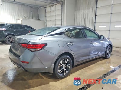 Trzecie zdjęcie samochodu z tyłu: 2022 NISSAN SENTRA SV VIN:3N1AB8CV3NY237053 - miniatura