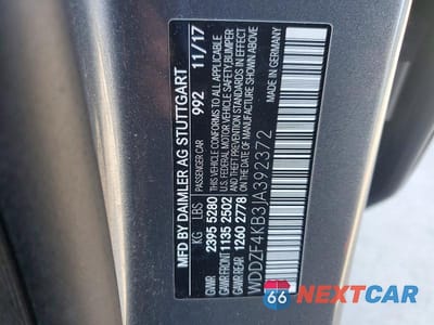 Zdjęcie 12 z 12 samochodu: 2018 MERCEDES-BENZ E 300 4MATIC VIN:WDDZF4KB3JA392372 - miniatura