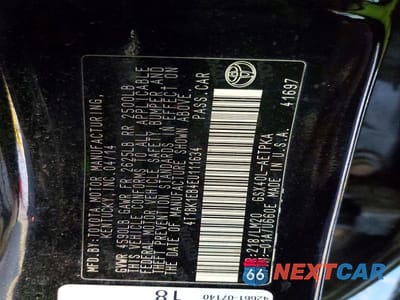 Zdjęcie 13 z 13 samochodu: 2014 TOYOTA AVALON BASE VIN:4T1BK1EB4EU111634 - miniatura