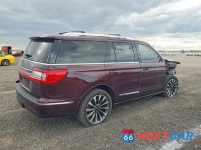 Trzecie zdjęcie samochodu z tyłu: 2021 LINCOLN NAVIGATOR RESERVE VIN:5LMJJ2LT3MEL05755 - miniatura