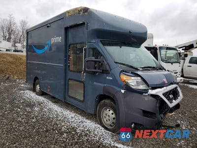 Czwarte zdjęcie samochodu z boku: 2022 RAM PROMASTER 3500 DELIVERY TRUCK VIN:3C7WRVMG8NE136639 - miniatura