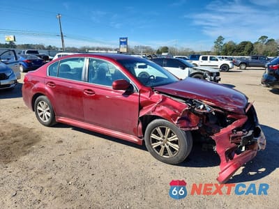 Czwarte zdjęcie samochodu z boku: 2012 SUBARU LEGACY 2.5I VIN:4S3BMBA68C3022164 - miniatura