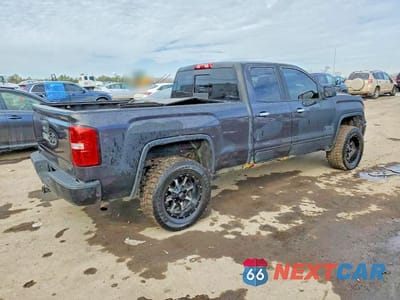 Trzecie zdjęcie samochodu z tyłu: 2014 GMC SIERRA K1500 SLT VIN:1GTV2VECXEZ161443 - miniatura