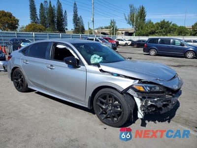 Czwarte zdjęcie samochodu z boku: 2025 HONDA CIVIC SPORT VIN:2HGFE4F82SH343232 - miniatura