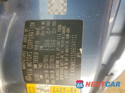 Zdjęcie 13 z 13 samochodu: 2006 KIA SEDONA EX VIN:KNDMB233366049132 - miniatura