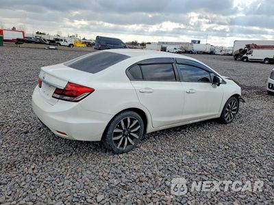 Trzecie zdjęcie samochodu z tyłu: 2015 HONDA CIVIC EXL VIN:19XFB2F99FE094370 - miniatura