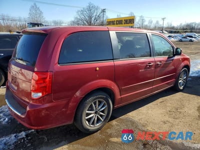 Trzecie zdjęcie samochodu z tyłu: 2015 DODGE GRAND CARAVAN SE VIN:2C4RDGBG7FR684316 - miniatura