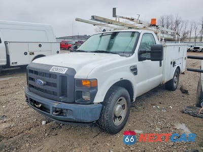 2008 FORD F350 SUPER DUTY UTILITY / SERVICE TRUCK 1FDWF30598EC54256 - główne zdjęcie licytacji z USA - miniatura
