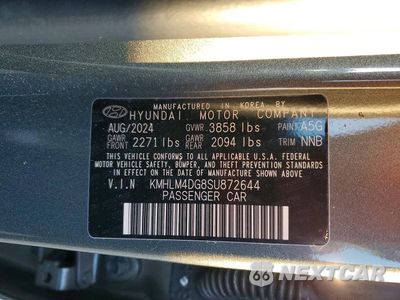 Zdjęcie 12 z 12 samochodu: 2025 HYUNDAI ELANTRA SEL SPORT VIN:KMHLM4DG8SU872644 - miniatura