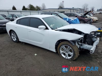 Czwarte zdjęcie samochodu z boku: 2022 DODGE CHARGER SXT VIN:2C3CDXBG3NH200947 - miniatura