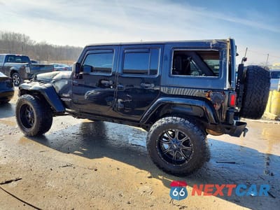 Drugie zdjęcie samochodu z przodu: 2013 JEEP WRANGLER UNLIMITED SAHARA VIN:1C4BJWEG1DL519464 - miniatura