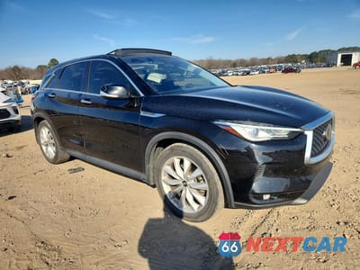 Czwarte zdjęcie samochodu z boku: 2019 INFINITI QX50 ESSENTIAL VIN:3PCAJ5M17KF119640 - miniatura