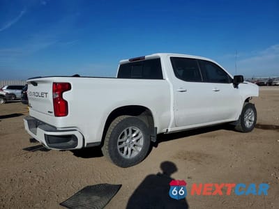 Trzecie zdjęcie samochodu z tyłu: 2021 CHEVROLET SILVERADO K1500 RST VIN:1GCUYEET8MZ353839 - miniatura
