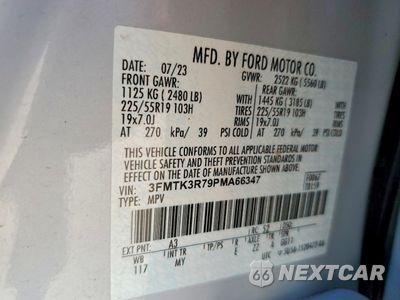 Zdjęcie 13 z 14 samochodu: 2023 FORD MUSTANG MACH-E PREMIUM VIN:3FMTK3R79PMA66347 - miniatura