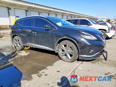 Czwarte zdjęcie samochodu z boku: 2021 NISSAN MURANO PLATINUM VIN:5N1AZ2DS6MC122914 - miniatura