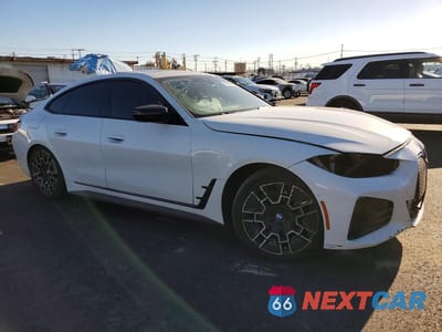 Czwarte zdjęcie samochodu z boku: 2025 BMW I4 EDRIVE 40 VIN:WBY23HD06SFU25424 - miniatura