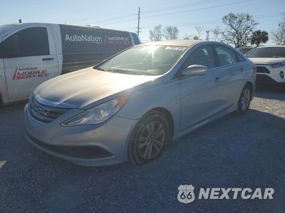 2014 HYUNDAI SONATA GLS 5NPEB4AC5EH927540 - główne zdjęcie licytacji z USA - miniatura
