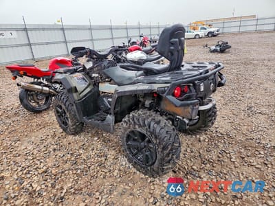 Trzecie zdjęcie samochodu z tyłu: 2021 CAN-AM OUTLANDER XT 850 ATV VIN:3JBLPAU4XMJ000932 - miniatura