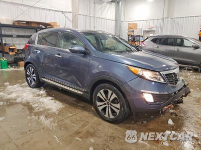 Czwarte zdjęcie samochodu z boku: 2012 KIA SPORTAGE EX VIN:KNDPC3A21C7348571 - miniatura