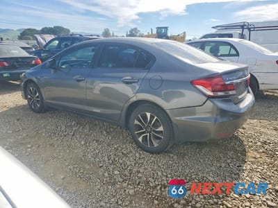 Drugie zdjęcie samochodu z przodu: 2013 HONDA CIVIC EX VIN:19XFB2F87DE208189 - miniatura