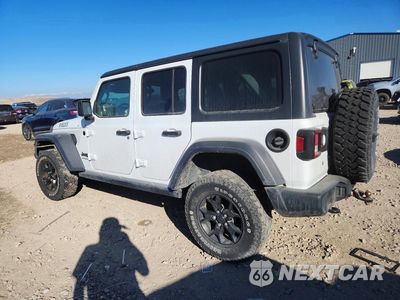 Drugie zdjęcie samochodu z przodu: 2020 JEEP WRANGLER UNLIMITED SPORT VIN:1C4HJXDG9LW251021 - miniatura