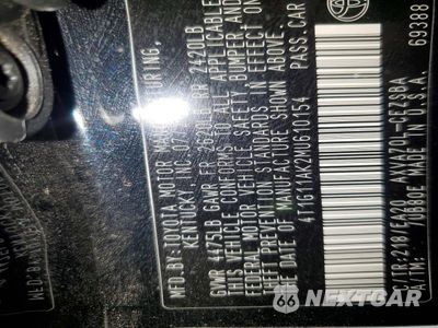 Zdjęcie 14 z 14 samochodu: 2021 TOYOTA CAMRY SE VIN:4T1G11AK2MU610154 - miniatura