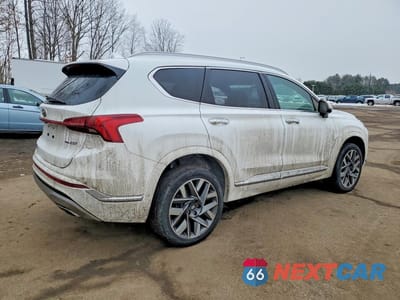 Trzecie zdjęcie samochodu z tyłu: 2023 HYUNDAI SANTA FE CALLIGRAPHY VIN:5NMS5DALXPH657215 - miniatura