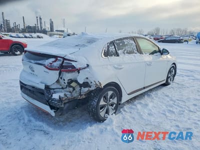 Trzecie zdjęcie samochodu z tyłu: 2019 HYUNDAI IONIQ PREFERRED VIN:KMHC85LH1KU031785 - miniatura