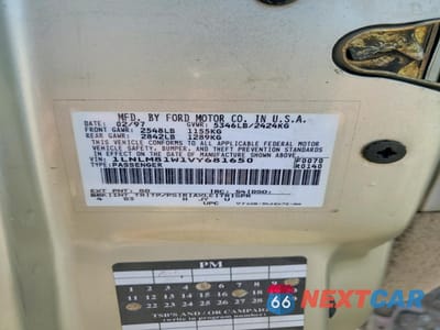 Zdjęcie 13 z 13 samochodu: 1997 LINCOLN TOWN CAR EXECUTIVE VIN:1LNLM81W1VY681650 - miniatura