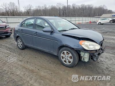 Czwarte zdjęcie samochodu z boku: 2009 HYUNDAI ACCENT GLS VIN:KMHCN46C39U369430 - miniatura