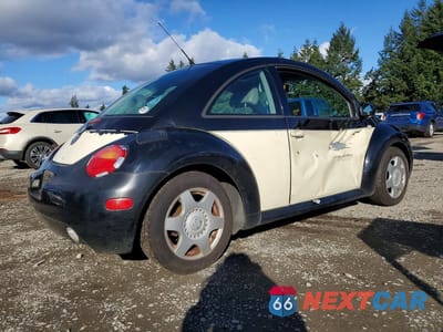 Trzecie zdjęcie samochodu z tyłu: 2001 VOLKSWAGEN NEW BEETLE GLS VIN:3VWCK21C31M433383 - miniatura