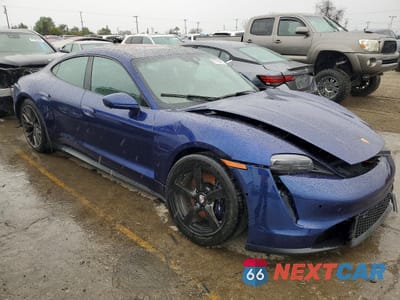 Czwarte zdjęcie samochodu z boku: 2021 PORSCHE TAYCAN VIN:WP0AA2Y16MSA17098 - miniatura