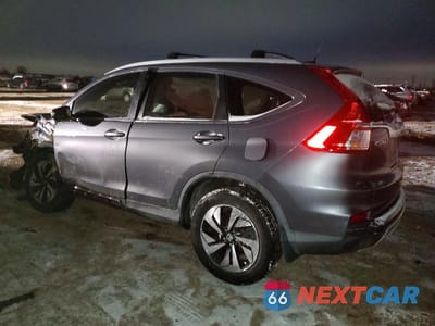 Drugie zdjęcie samochodu z przodu: 2015 HONDA CR-V TOURING VIN:5J6RM3H93FL022382 - miniatura