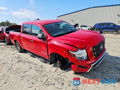 Czwarte zdjęcie samochodu z boku: 2022 NISSAN TITAN SV VIN:1N6AA1EF1NN100152 - miniatura