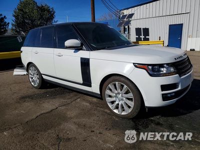 Czwarte zdjęcie samochodu z boku: 2017 LAND ROVER RANGE ROVER SUPERCHARGED VIN:SALGS2FE4HA366338 - miniatura