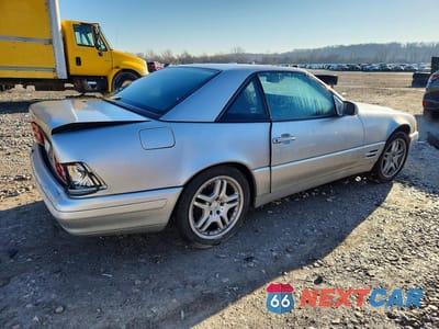 Trzecie zdjęcie samochodu z tyłu: 1999 MERCEDES-BENZ SL 500 VIN:WDBFA68F7XF186287 - miniatura