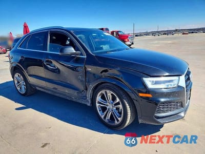 Czwarte zdjęcie samochodu z boku: 2018 AUDI Q3 PREMIUM PLUS VIN:WA1JCCFS2JR027942 - miniatura