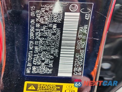 Zdjęcie 13 z 13 samochodu: 2016 LEXUS ES 350 VIN:JTHBK1GG6G2228691 - miniatura