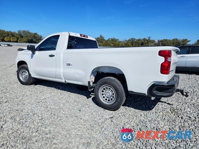 Drugie zdjęcie samochodu z przodu: 2021 CHEVROLET SILVERADO C1500 VIN:3GCNWAEH6MG170311 - miniatura