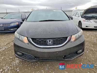 Piąte zdjęcie samochodu w środku: 2013 HONDA CIVIC EXL VIN:2HGFB2F90DH506436 - miniatura