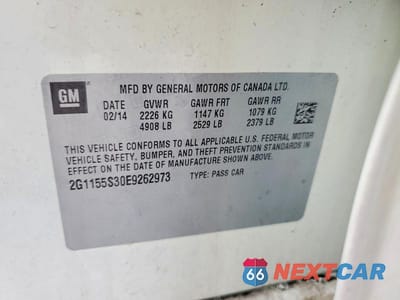 Zdjęcie 12 z 12 samochodu: 2014 CHEVROLET IMPALA LTZ VIN:2G1155S30E9262973 - miniatura