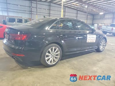 Trzecie zdjęcie samochodu z tyłu: 2018 AUDI A4 PREMIUM VIN:WAUKMAF45JA122553 - miniatura