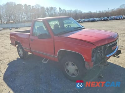 Czwarte zdjęcie samochodu z boku: 1997 GMC SIERRA K1500 VIN:1GTEK14R1VZ505286 - miniatura
